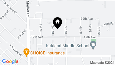 Map of 212 19th Avenue, Kirkland WA, 98033