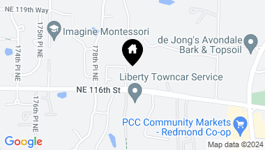 Map of 11680 179th Place NE, Redmond WA, 98052