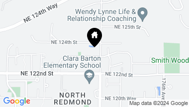 Map of 17180 NE 123rd Street, Redmond WA, 98052