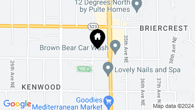 Map of 14300 32nd Avenue NE #305, -8621 Unit: 305, Seattle WA, 98125