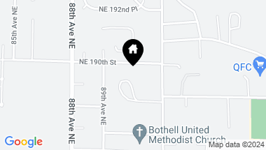Map of 9013 NE 190th Street , -2247, Bothell WA, 98011