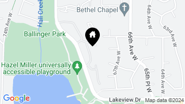 Map of 23405 Lakeview Drive #H302, Mountlake Terrace WA, 98043