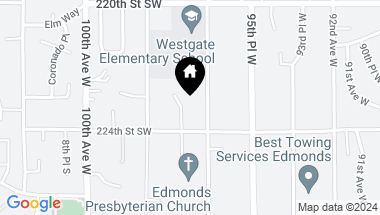 Map of 22307 97TH Avenue W, Edmonds WA, 98020