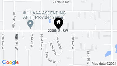 Map of 22009 90th Avenue W, Edmonds WA, 98026