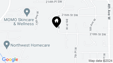 Map of 21724 9th Avenue W, Bothell WA, 98021