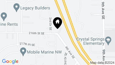 Map of 21527 4th Avenue W #C44, Bothell WA, 98021