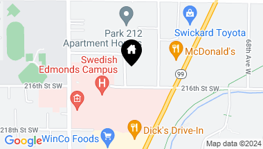 Map of 21521 73rd Place W #1-18, Edmonds WA, 98026