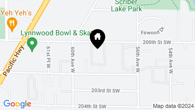 Map of 5810 200th Street SW #B, Lynnwood WA, 98036