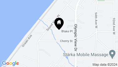 Map of 9656 Blake Place, Edmonds WA, 98020