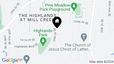 Map of 3001 161st Street SE, Mill Creek WA, 98012