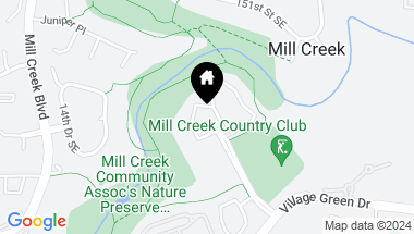 Map of 15433 Country Club Drive #B206, Mill Creek WA, 98012