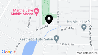 Map of 304 Lakeview Road, Lynnwood WA, 98087