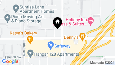 Map of 12720 4th Avenue Ct W, Everett WA, 98204