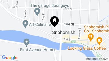 Map of 119 Avenue E, Snohomish WA, 98290