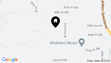 Map of 9022 53rd Avenue W, Mukilteo WA, 98275