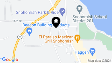 Map of 1424 Ridge Avenue, Snohomish WA, 98290