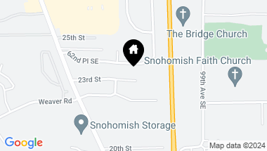 Map of 1608 23rd Street, Snohomish WA, 98290