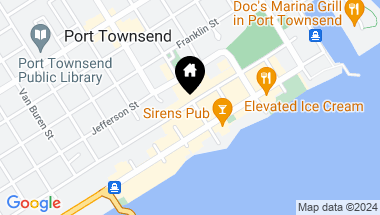 Map of 237 Taylor Street, Port Townsend WA, 98368