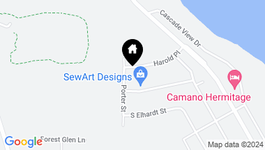 Map of 428 Harold Place, Camano Island WA, 98282