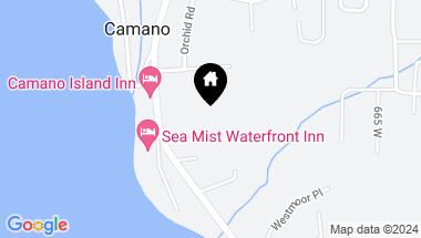 Map of 1070 S West Camano Drive, Camano Island WA, 98282