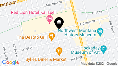 Map of 140 W Center Street, Kalispell MT, 59901