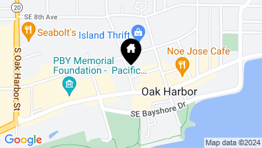 Map of 0 XXX SE Fidalgo Avenue, Oak Harbor WA, 98277