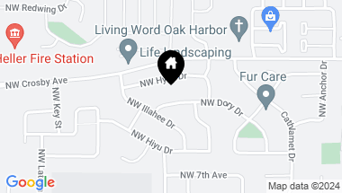Map of 730 NW Dory Drive, Oak Harbor WA, 98277