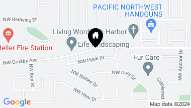 Map of 720 NW Hyak Drive, Oak Harbor WA, 98277