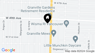 Map of 6587 GRANVILLE STREET, Vancouver BC, V6P 4X1