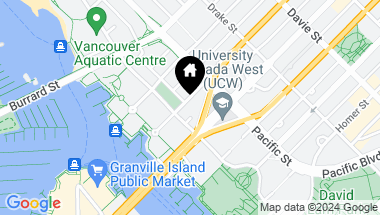 Map of 1480 HOWE STREET Unit: 5501, Vancouver BC, V6Z 0G5