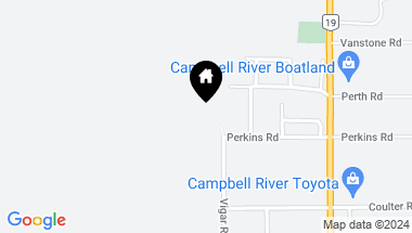 Map of 2100 Perkins Rd # 9, Campbell River BC, V9G 6G7