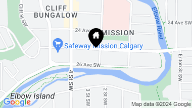 Map of 301, 305 25 Avenue SW Unit: 301, Calgary Alberta, T2S 0L8