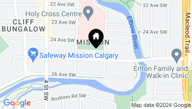 Map of 14, 210 25 Avenue SW Unit: 14, Calgary Alberta, T2E 1Y1