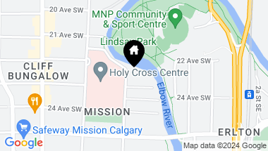Map of 408, 2204 1 Street SW Unit: 408, Calgary Alberta, T2S 1P4