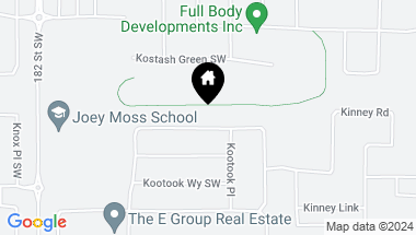 Map of 5517 KOOTOOK RD SW, Edmonton AB, T6W 1A6