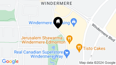 Map of #53 1150 WINDERMERE WY SW, Edmonton AB, T6W 2B6
