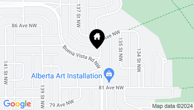 Map of 98 VALLEYVIEW CR NW, Edmonton AB, T5R 5T3