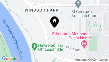 Map of 8328 120 ST NW, Edmonton AB, T6G 1X2