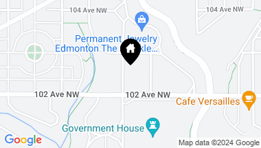 Map of 10223 130 ST NW, Edmonton AB, T5N 1X4