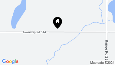 Map of 25509 TWP RD 544 NE, Rural Sturgeon County AB, T8T 1M7